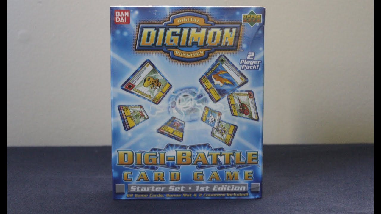 DIGIMON DIGI-BATTLE CARD GAME SERIES - STARTER DECK OPENING