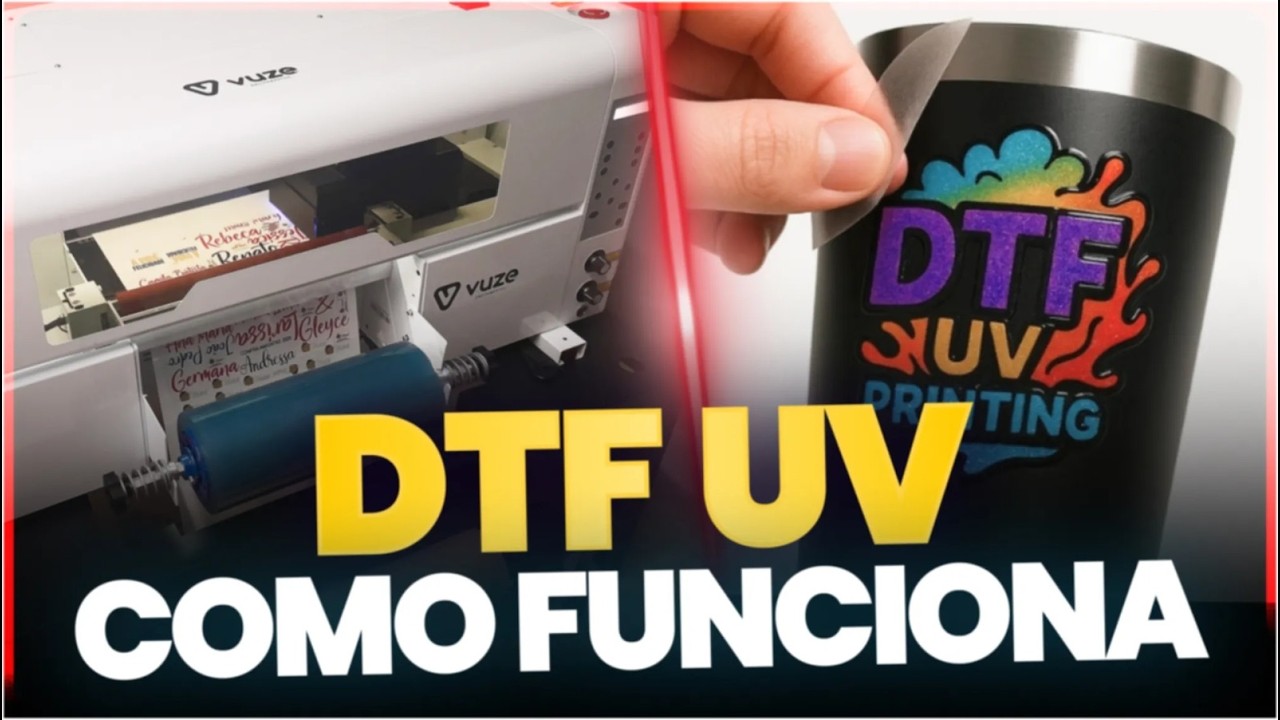DTF UV: Como Funciona (Impressora, Aplicação e Uso)