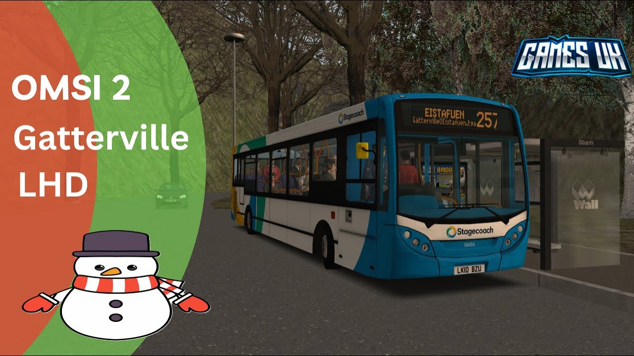 OMSI 2 Gatterville LHD|Route 257|Dennis Enviro 200⛄🎅🎄
