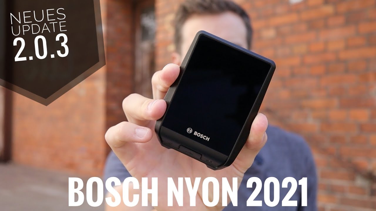 Alles zum 2021 Bosch Nyon E-Bike Display + Update auf 2.0.3.!