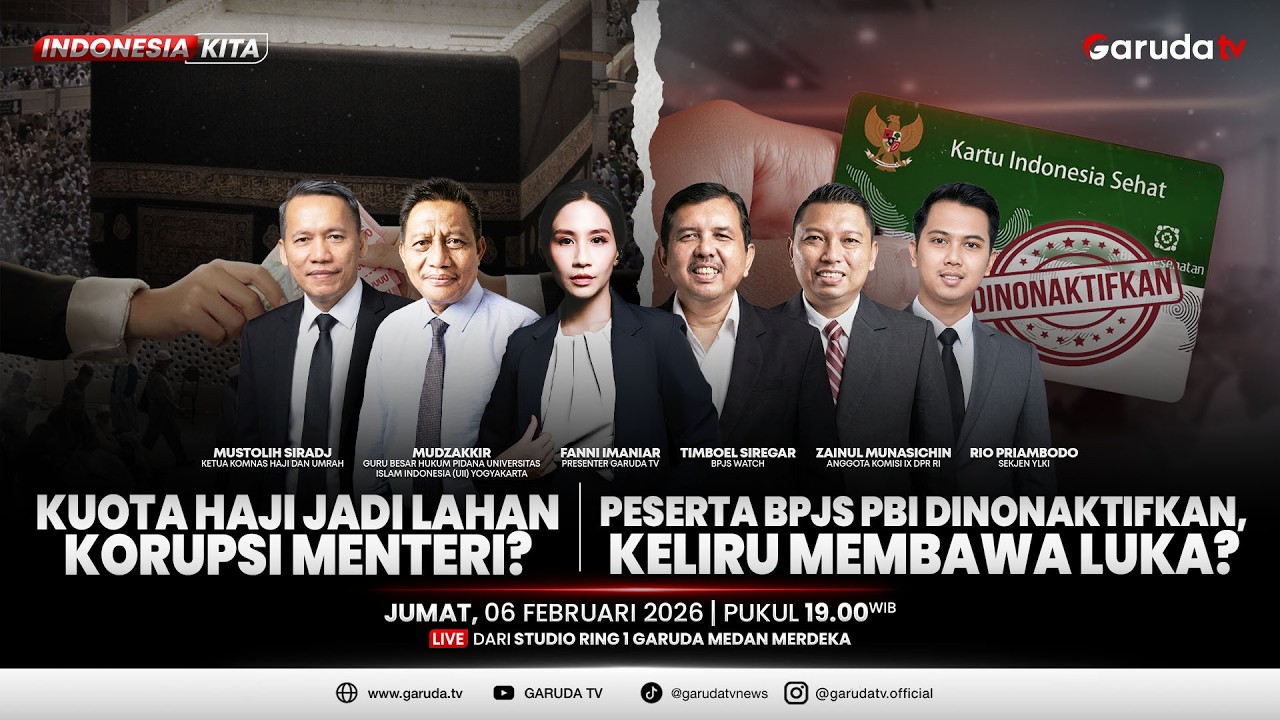 Kuota Haji Jadi Lahan Korupsi Menteri ? I INDONESIA KITA
