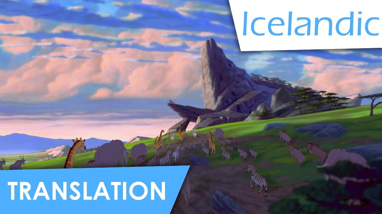 Circle of Life (Icelandic) Lyrics & Translation