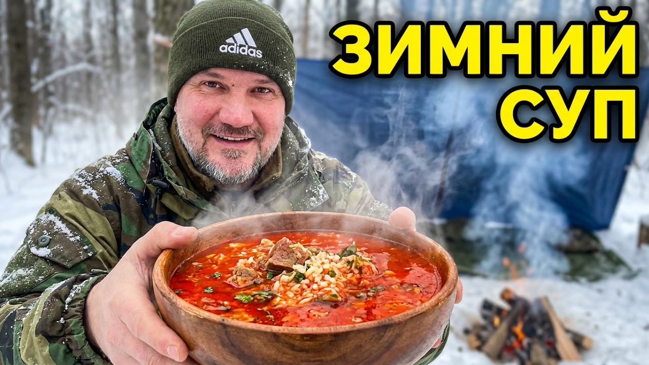 Пошли в поход | Готовим Зимний суп