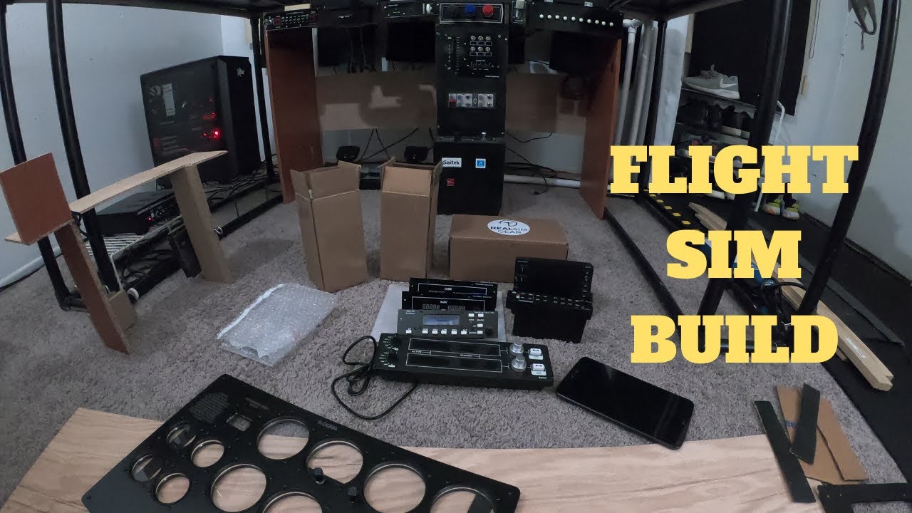 Flight Simulator Build - Cockpit Construction | Home Sim Pilot | Xplane 11