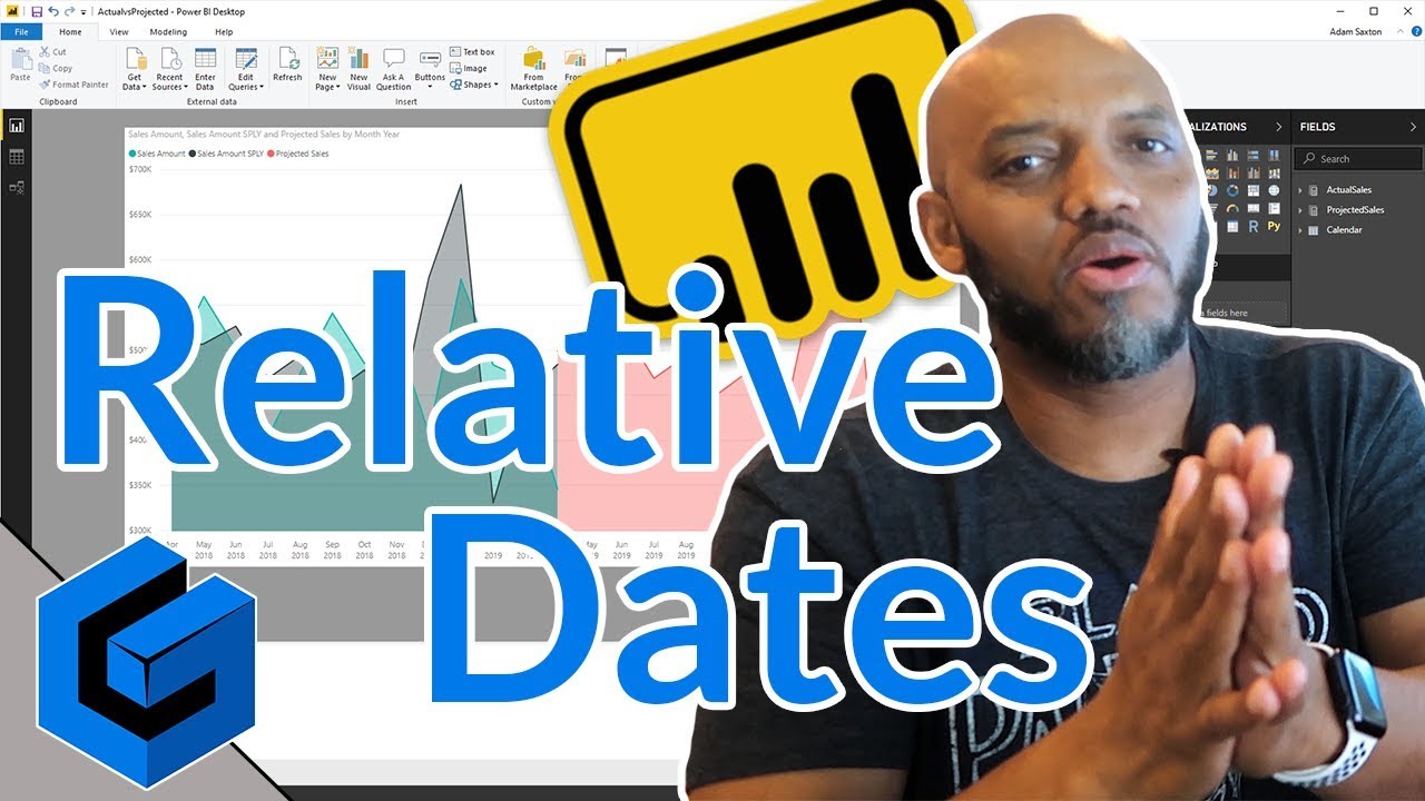Power BI: Use DAX to get relative dates
