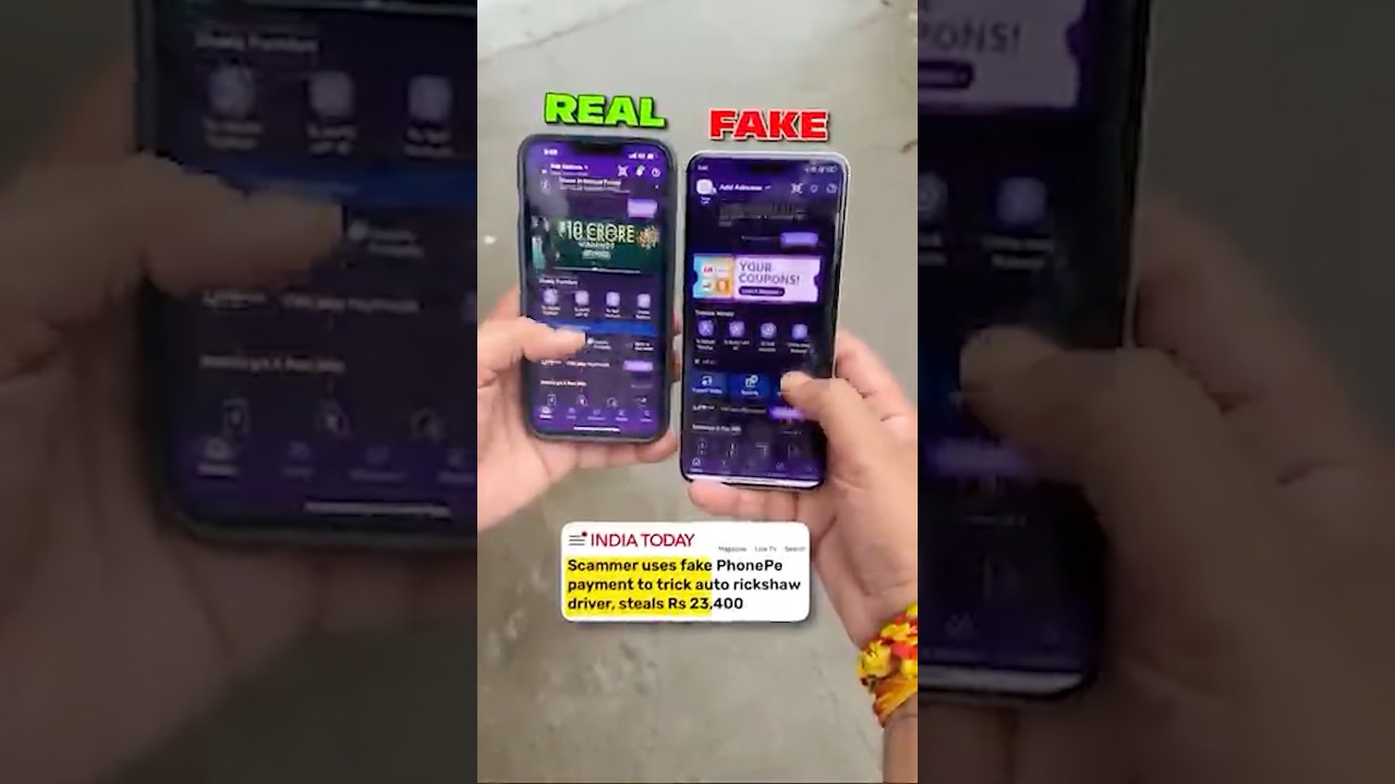 Fake PhonePe app fraud ka perda phas