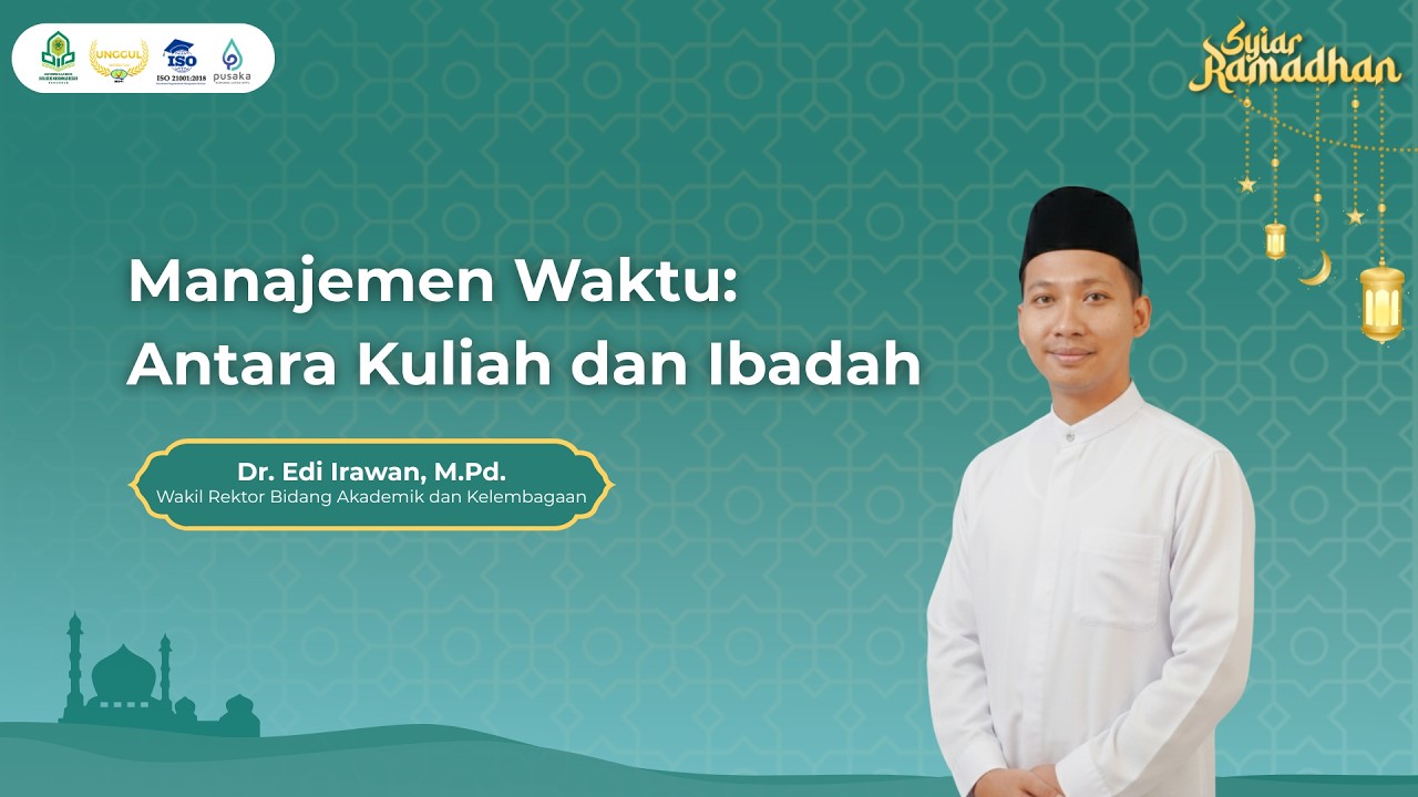 Manajemen Waktu: Antara Kuliah dan Ibadah