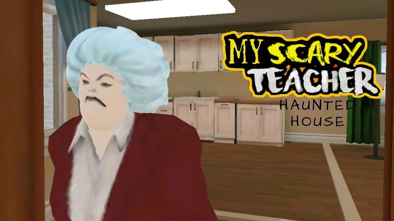 ► My Scary Teacher Haunted House Games (similar games Scary Teacher 3D) Mobile Gameplay
