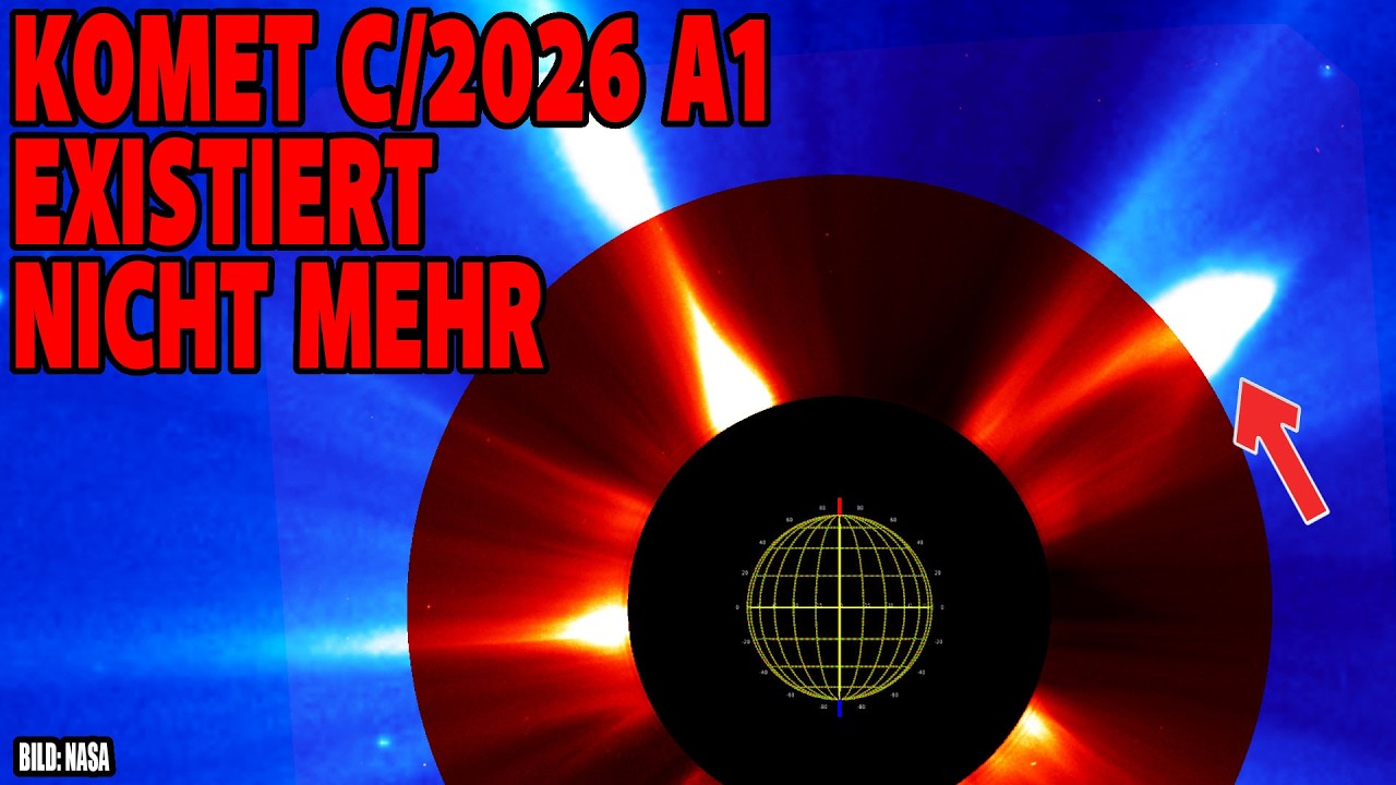 Komet C/2026 A1 existiert nicht mehr