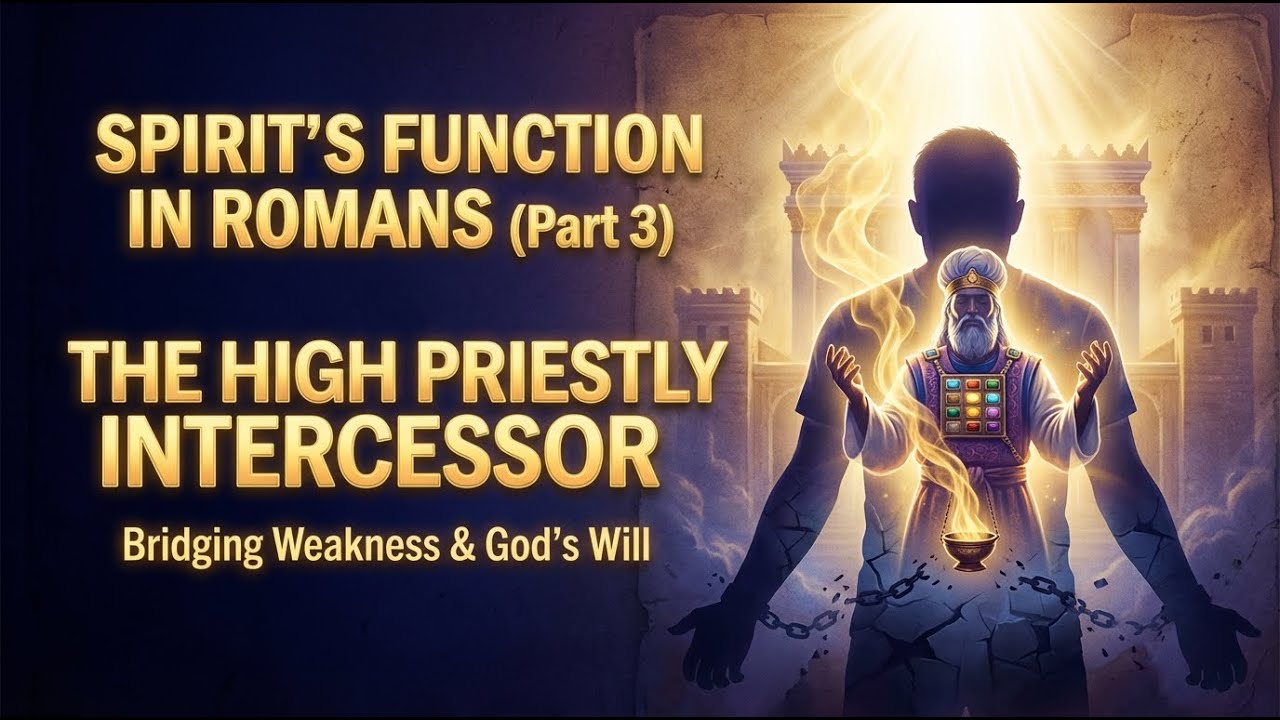 Spirit's Function in Romans (Part 3): The High Priestly Intercessor