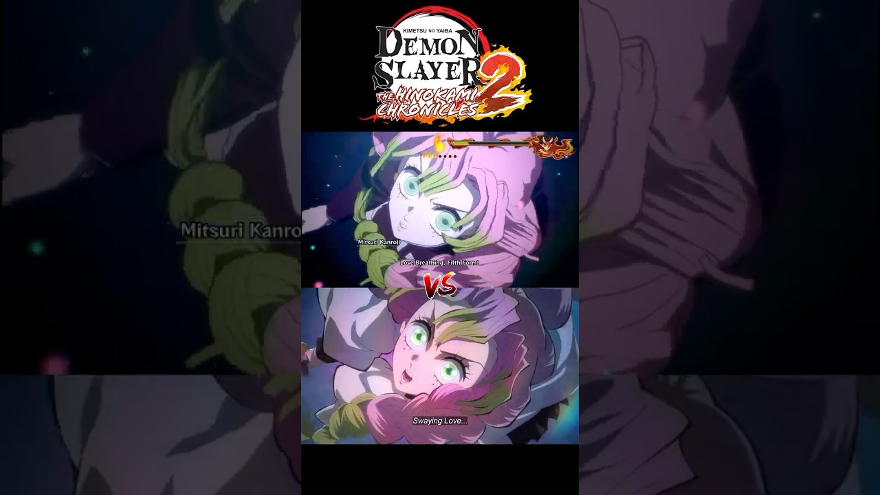 Mitsuri VS Zohakuten - Demon Slayer Hinokami Chronicles 2 VS Anime