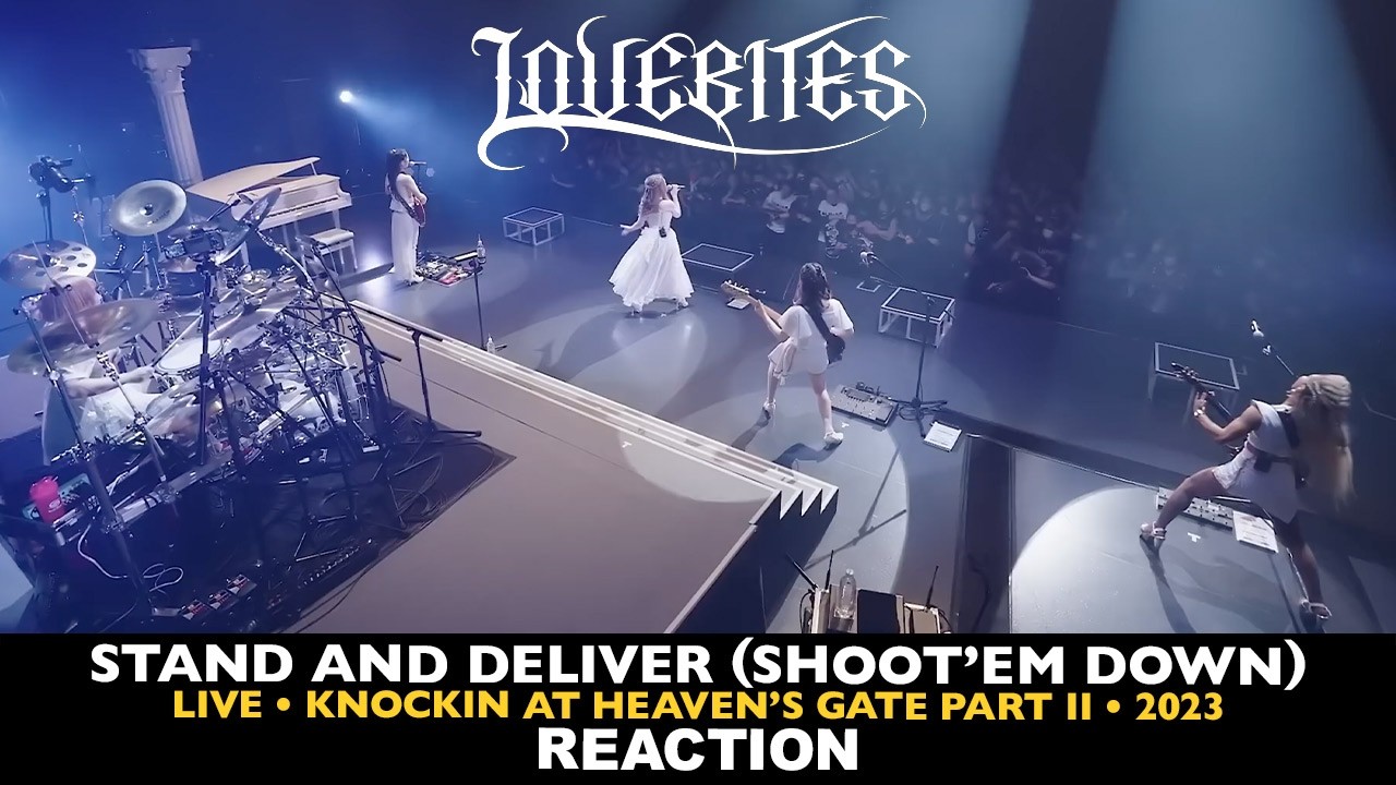 Musicians REACT to LOVEBITES: Stand and Deliver (Shoot'em Down) (Live 2023 KAHG Pt II)