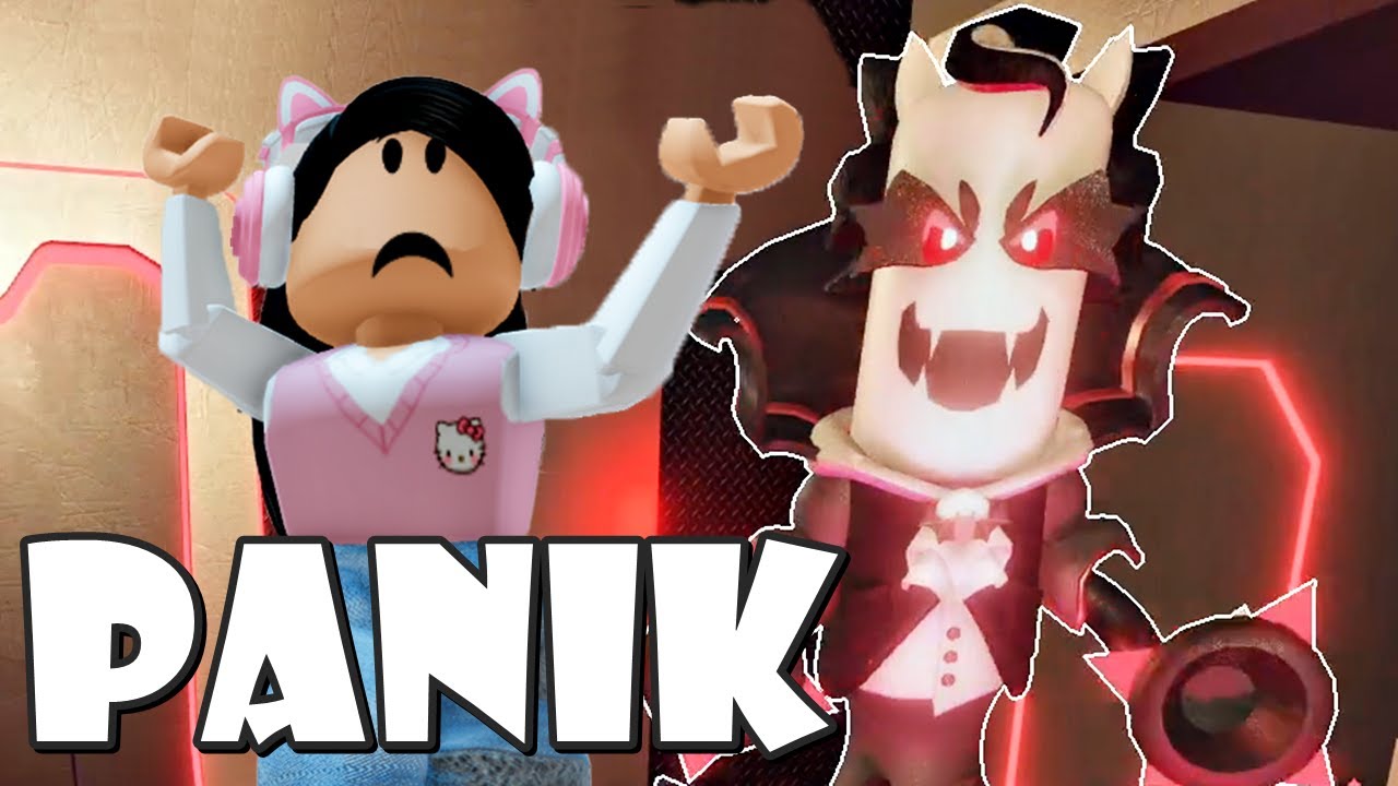 Tia Flá Enfrentou o PANIK No Roblox