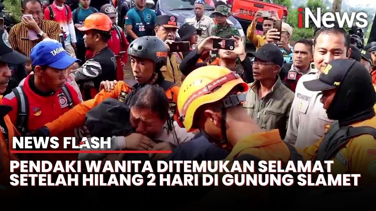 Tersesat di Hutan Gunung Slamet 2 Hari 2 Malam, Naomi Daviola Pendaki Wanita Ditemukan Selamat