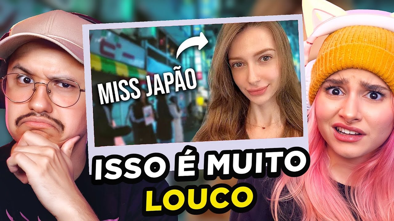 que história MALUCA! A polêmica da MISS Japão UCRANIANA | React Baka Gaijin