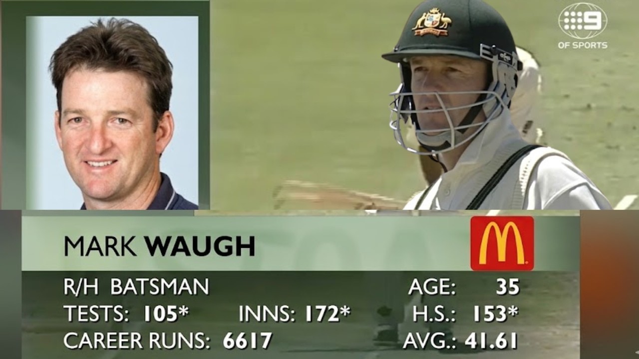 Mark Waugh 119 vs West Indies 2nd test 2000 Perth