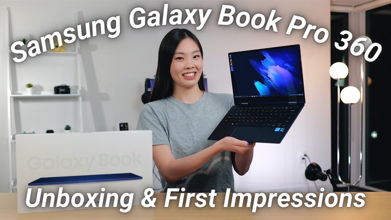 My First 2-in-1 Device | Samsung Galaxy Book Pro 360 Unboxing & First Impressions 💙