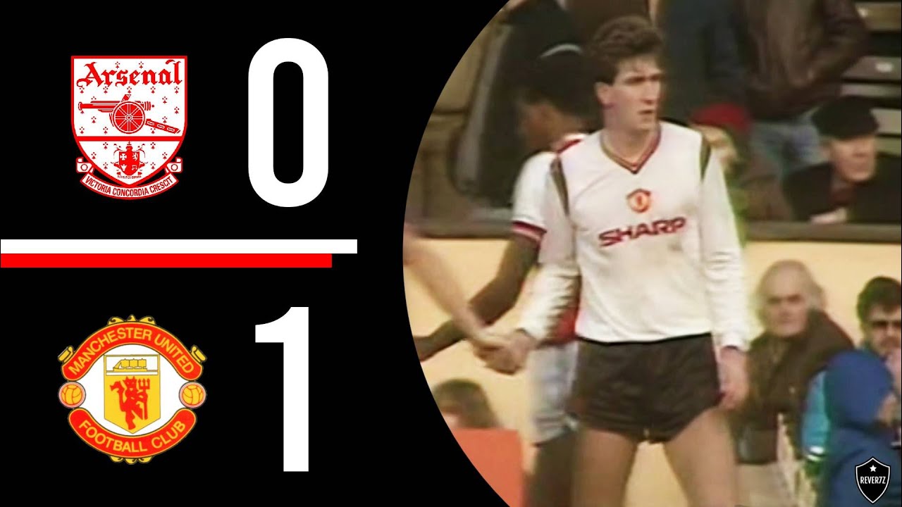 Arsenal v Manchester United | Highlights | Stormin' Norman Whiteside | 1984/1985
