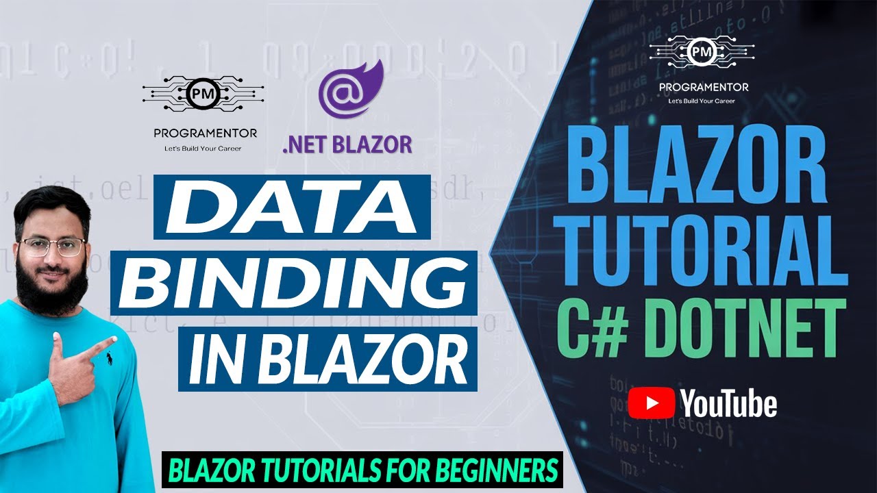 Data Binding In Blazor | One Way Data Binding | Two Way Data Binding | Dotnet Blazor (Hindi/Urdu)