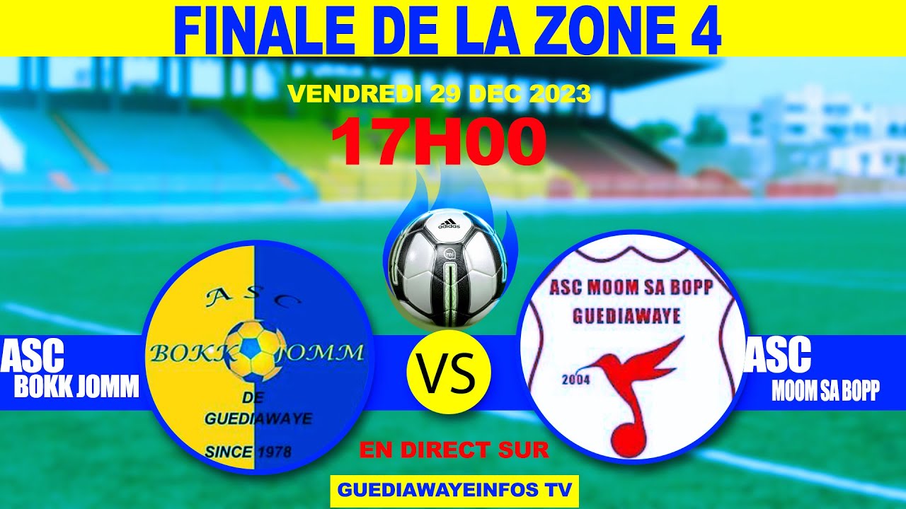 DIRECT NEVETANE GUEDIAWAYE FINALE ZONE 4 2023 / ASC BOKK JOOM VS ASC MOM SA BOPP SATDE AMADOU BARRY