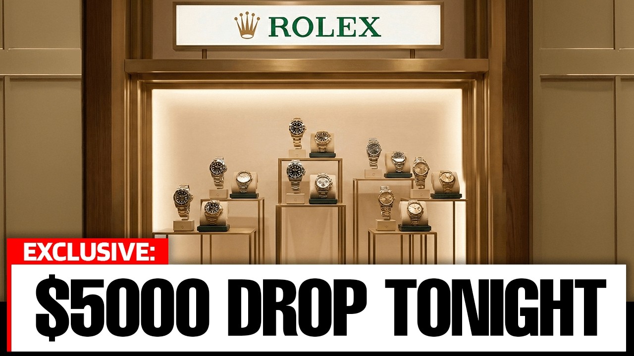 Rolex Prices Are COLLAPSING in 2026 &mdash; These Models Lost $5000 Overnight!