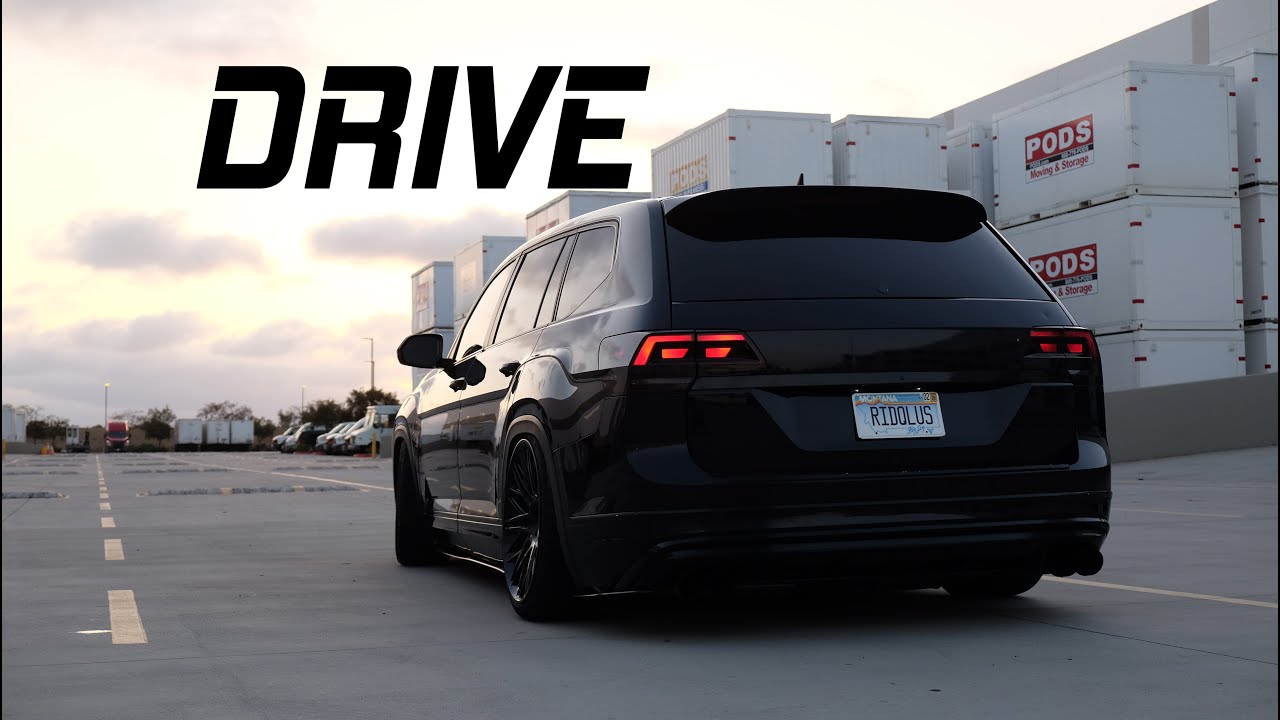 VW Atlas R Line Driving Video