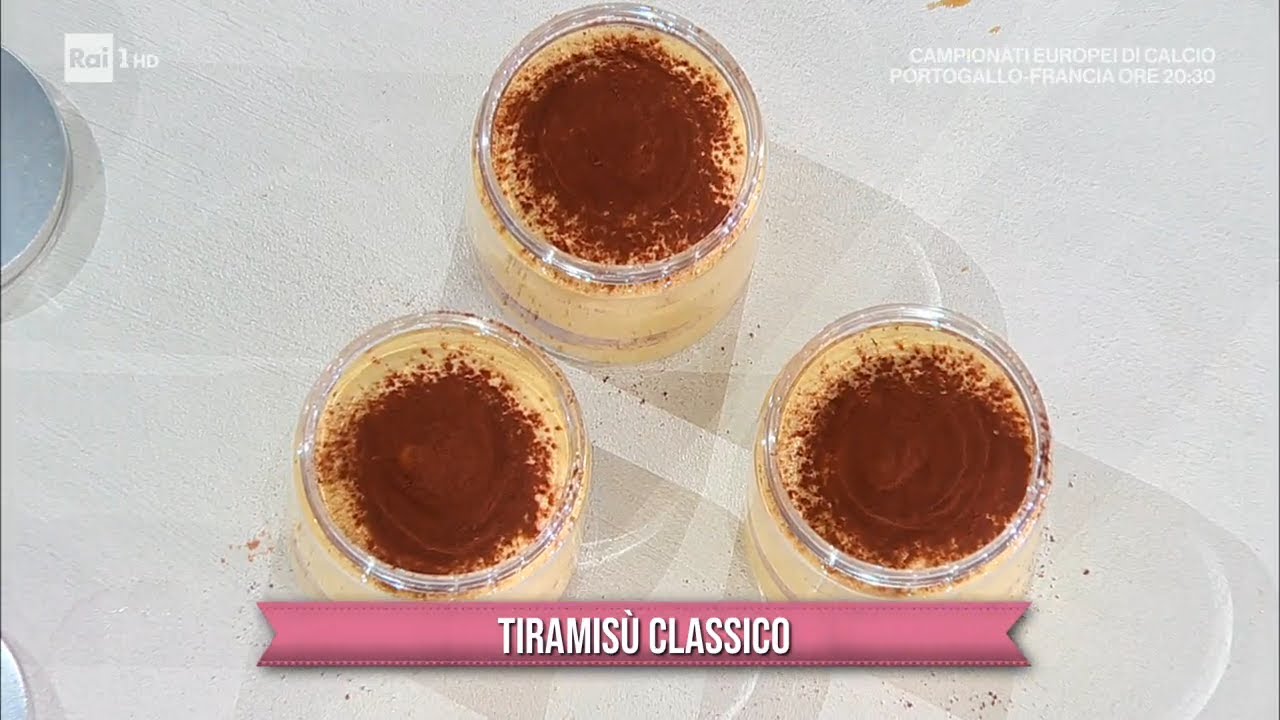 Tiramisù classico - E' sempre Mezzogiorno 23/06/2021