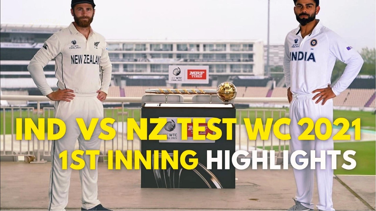 IND vs NZ WTC Final 2021  1st Inning full Highlights | Ind Vs NZ | Game Play Cricket 19 Highlights
