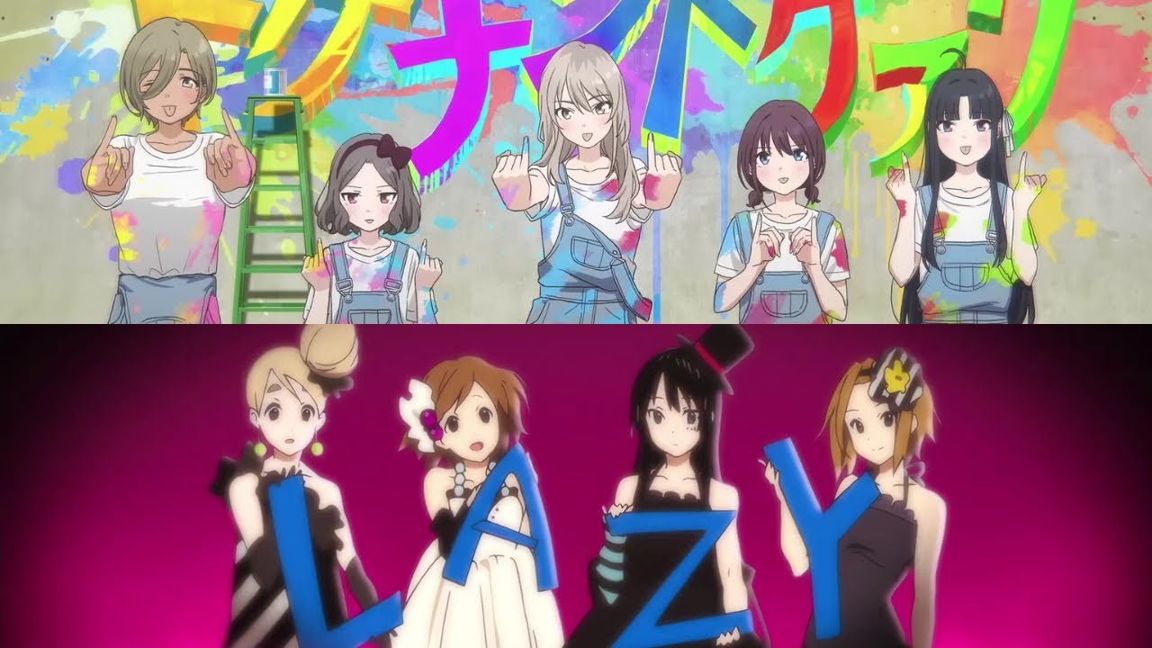 These two songs have the same key