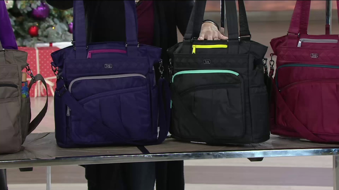 Lug North/South Shopper with RFID - Ace on QVC