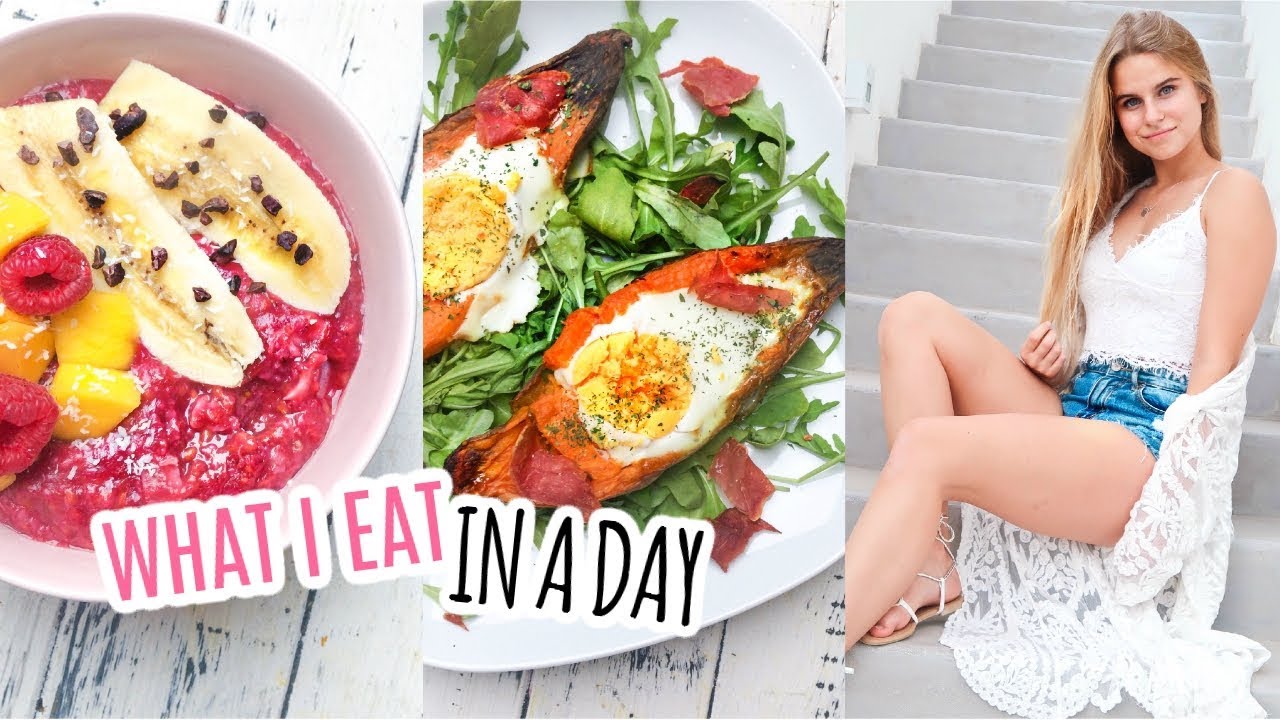 WHAT I EAT IN A DAY #25 I Kalorienangaben, gesund abnehmen (auch für Vegetarier)