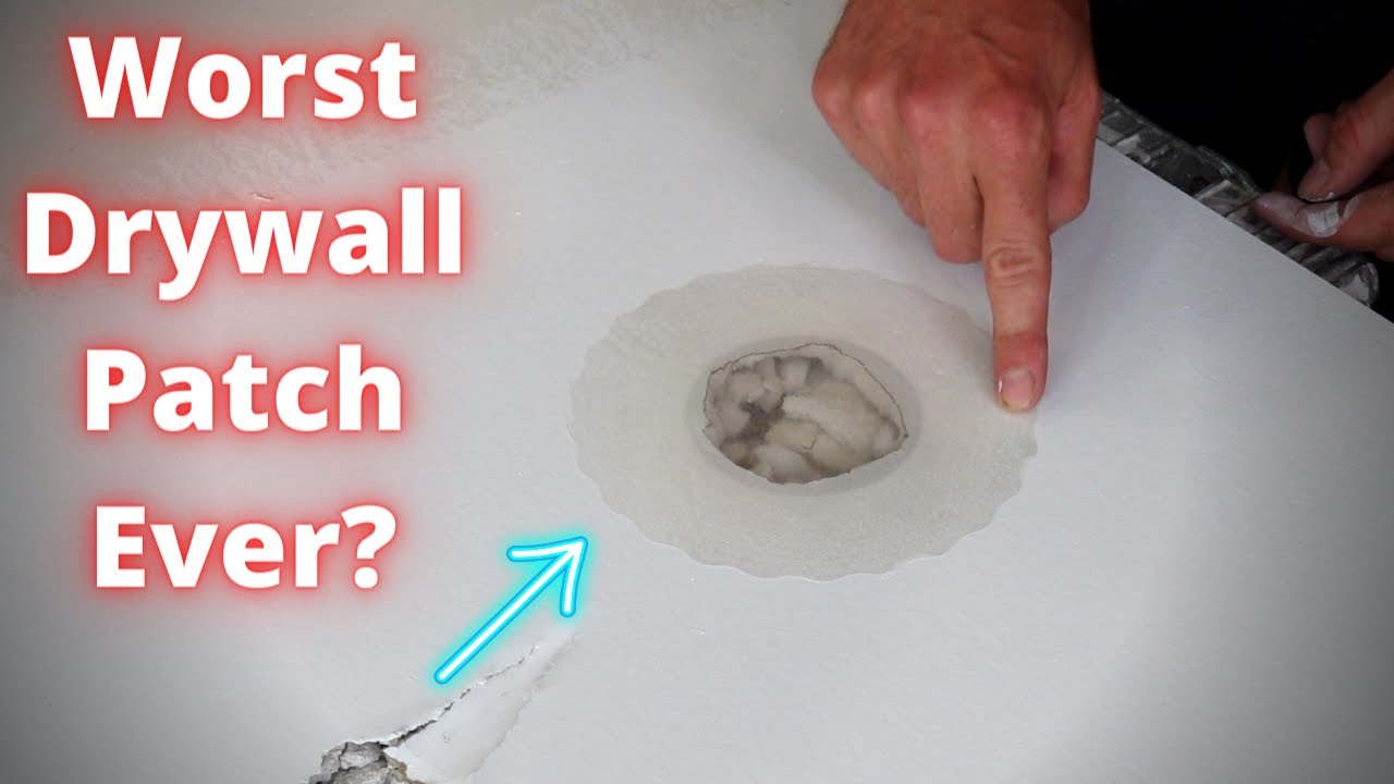 So I tried this Drywall Patch again just for you guys!!!!!