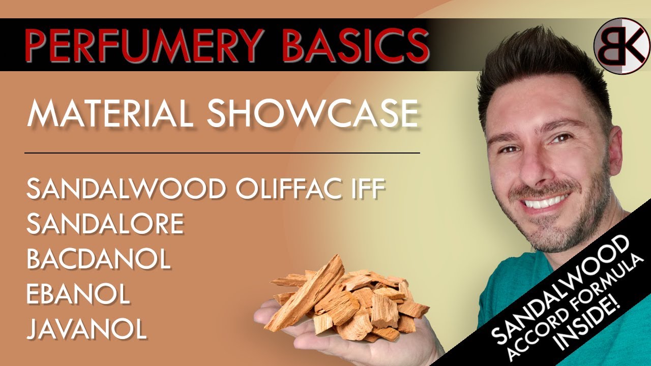 Perfumery Basics - Material Showcase: Sandalore, Ebanol, Javanol, Bacdanol, Oliffac (IFF)