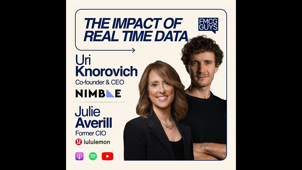 300. Uri Knorovich (CEO and Co-Founder at Nimble) and Julie Averill (Former CIO at lululemon):...