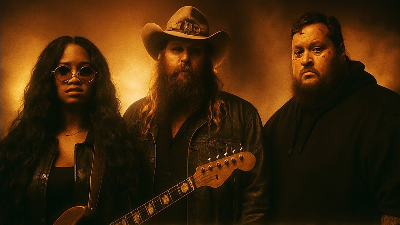 H.E.R. ft Chris Stapleton & Jelly Roll – Weight of the Fire (AI Music Video)