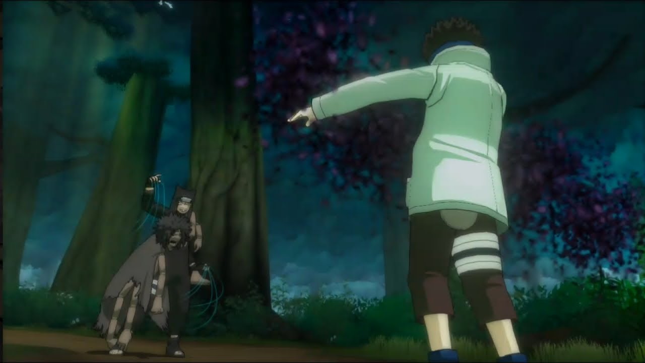 NARUTO : Ultimate ninja Strom ARCADE MODE SHINO VS KANKURO