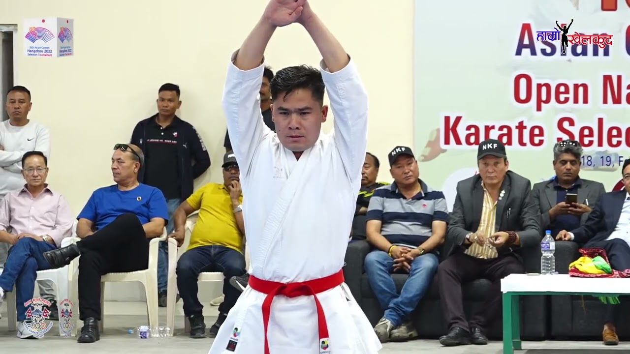 Karate - Kata Male Selection from Nepal for 19th Asian Games 2022