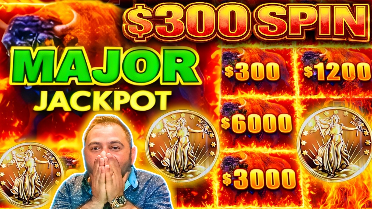 🤑 BIGGEST JACKPOT OF MY LIFE ON BAFFALO LINK! Trust your instincts 😎 ( $300 SPINS ) 