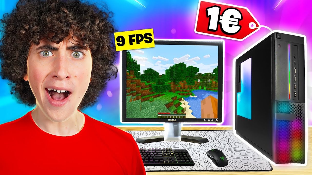 Ho GIOCATO a MINECRAFT su un PC da 1&euro;... *esplode?*
