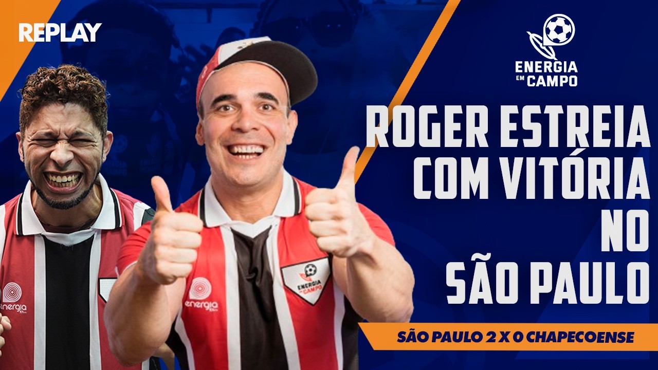 ROGER MACHADO ESTREIA COM VITÓRIA, SÃO PAULO FAZ 2 A 0 NA CHAPECOENSE NO CANINDÉ!
