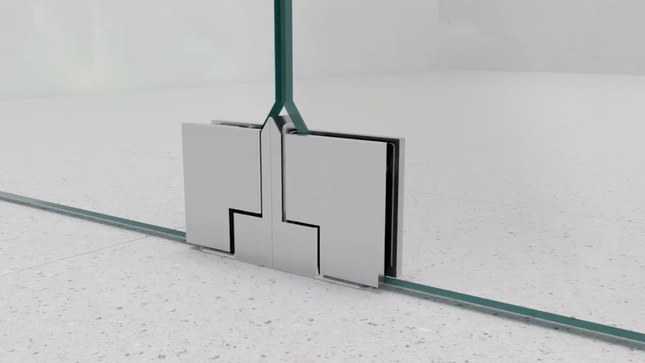 Zero Hinge Installation - 180°  Double Set