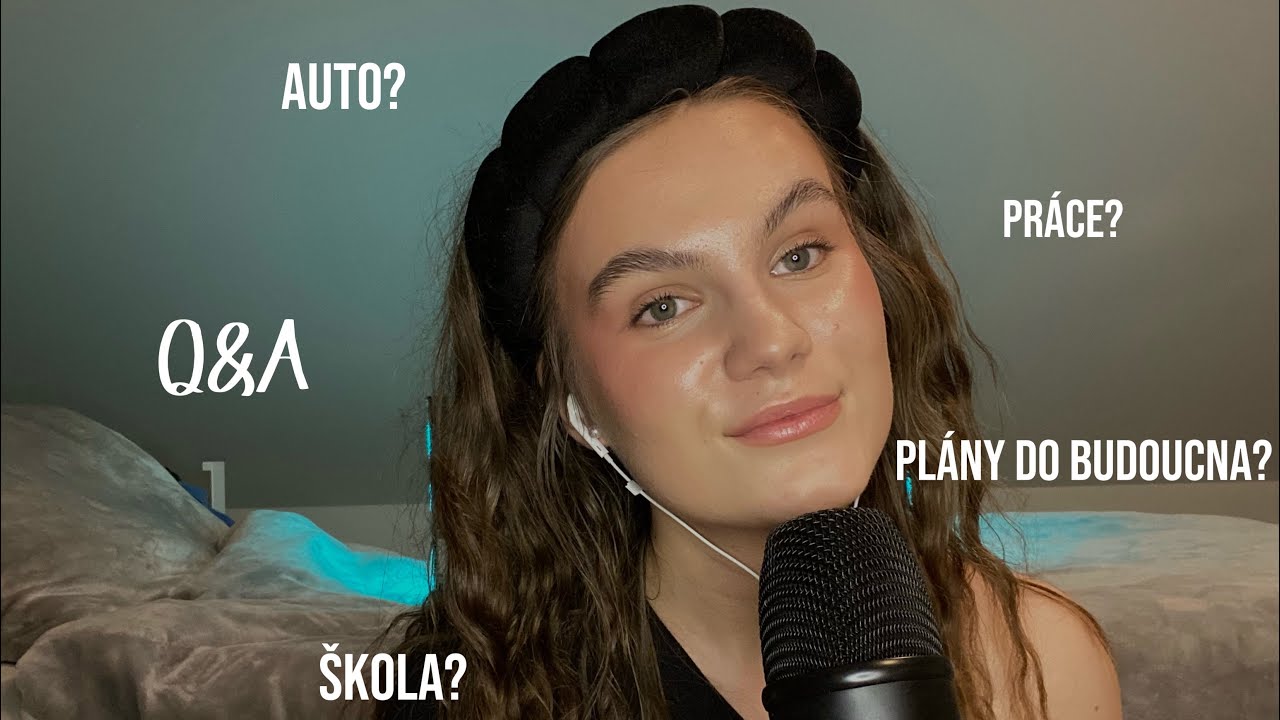 VAŠE OTÁZKY A MOJE ODPOVĚDI!🫶🏼|ASMR