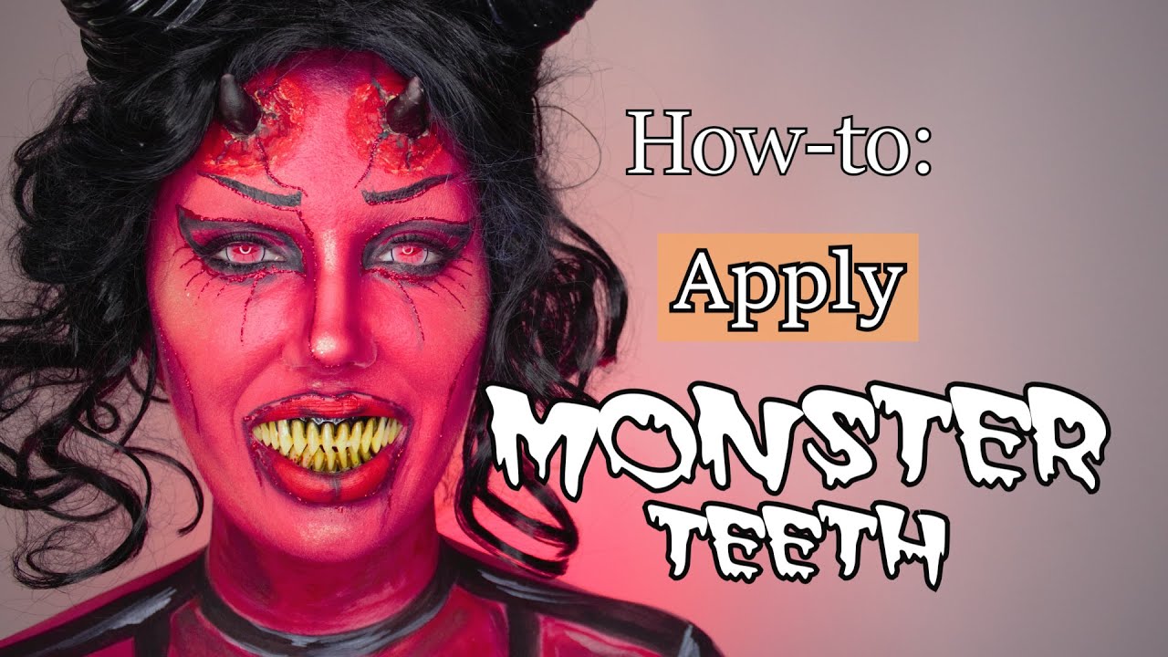 How to Apply SFX Teeth ($65 Dental Distortions)