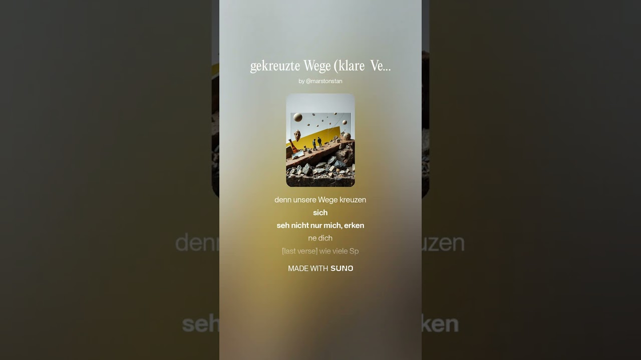 gekreuzte Wege (klare  Version)