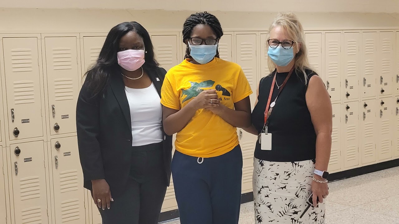 SSN 2021-2022 Premiere Broadcast Dr. Goffney Visits Shotwell Middle School
