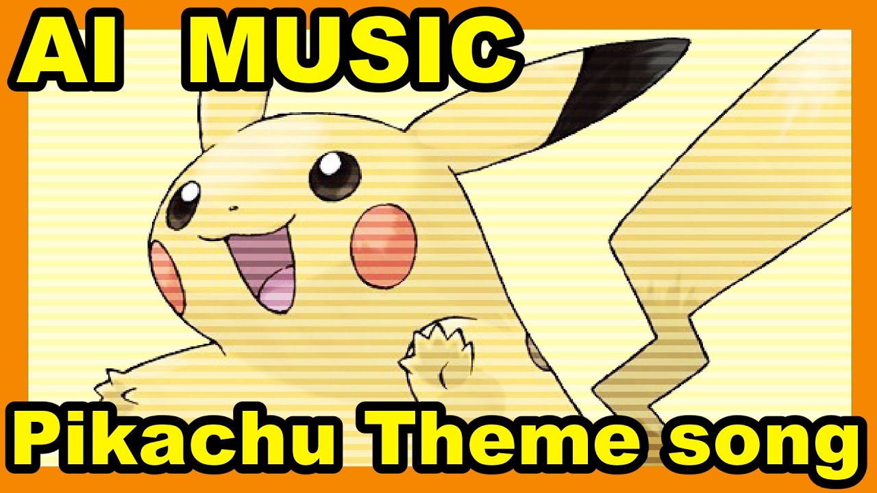 We asked AI to create a song inspired by Pikachu(Pokemon)!【Theme Song】