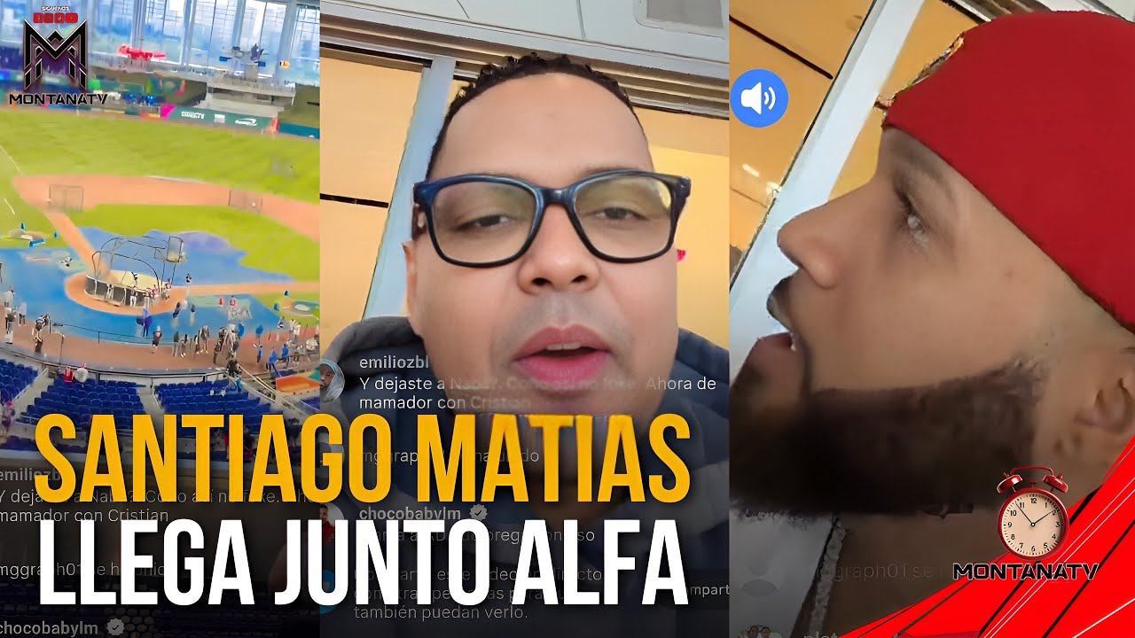 Santiago Matias llega al leandepot junta al alfa el jefe al clásico mundial 😱