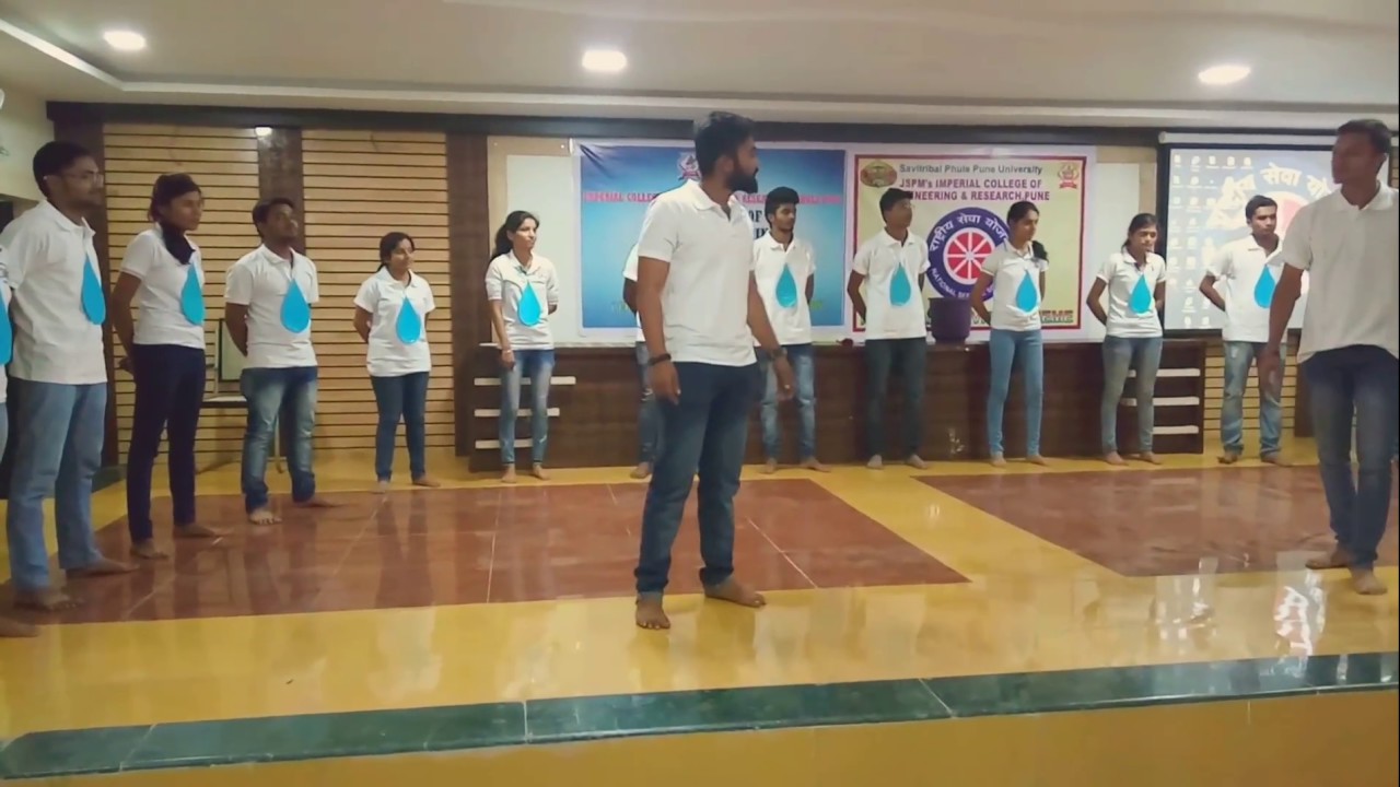Street Play ( पथनाट्य ) on SAVE WATER ( पाणी वाचवा ) by engineering student