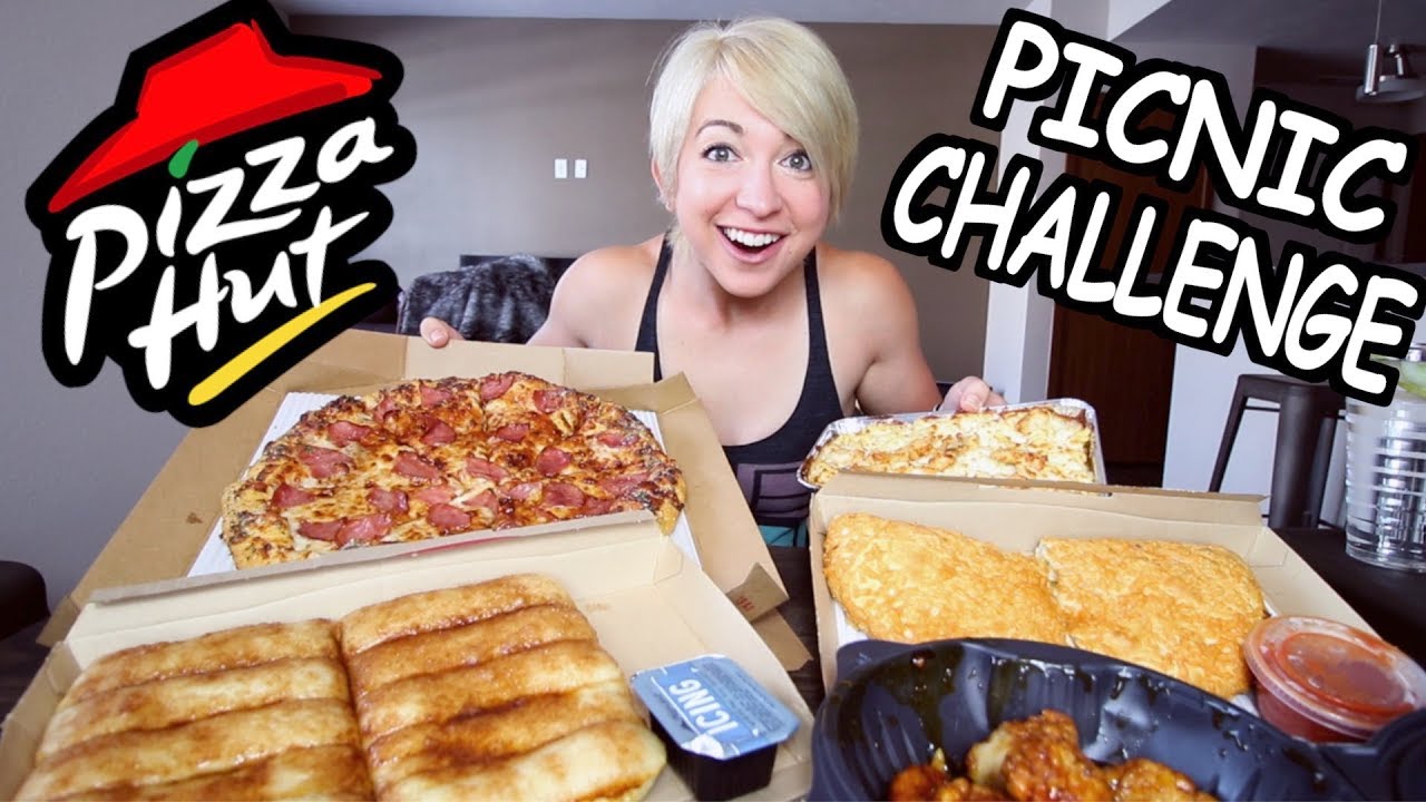 THE PIZZA HUT PICNIC CHALLENGE | 6,200+ CALORIES