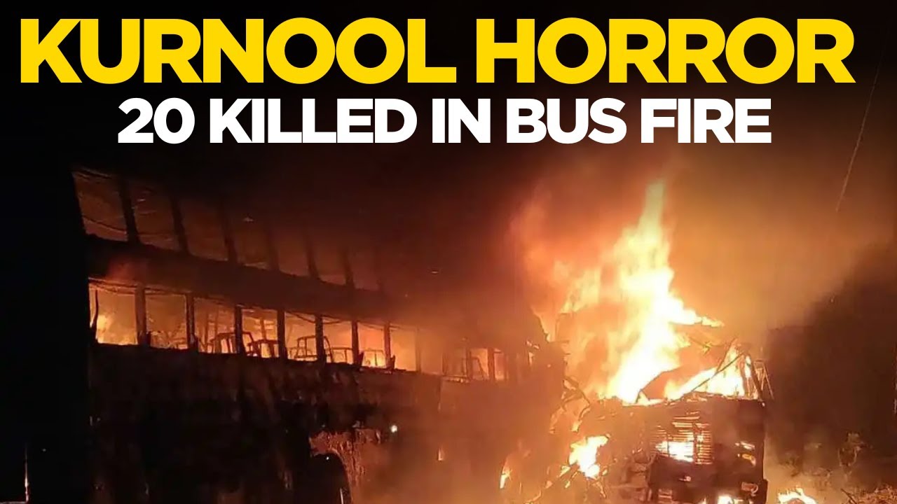Kurnool Tragedy LIVE: At Least 15 Feared Dead As Bengaluru-Bound Bus Catches Fire | Andhra Pradesh